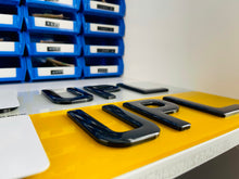 Load image into Gallery viewer, 4D 3MM GLOSS BLACK GEL PLATES